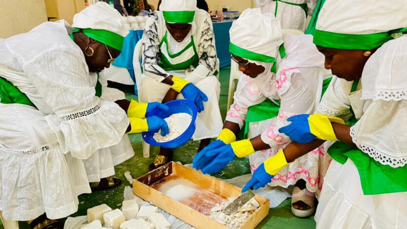 Cinquante femmes “Ndayou Daara” formées à la fabrication de savon et d’eau de javel