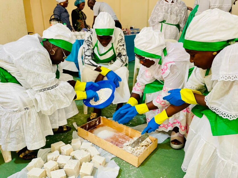 Cinquante femmes “Ndayou Daara” formées à la fabrication de savon et d’eau de javel